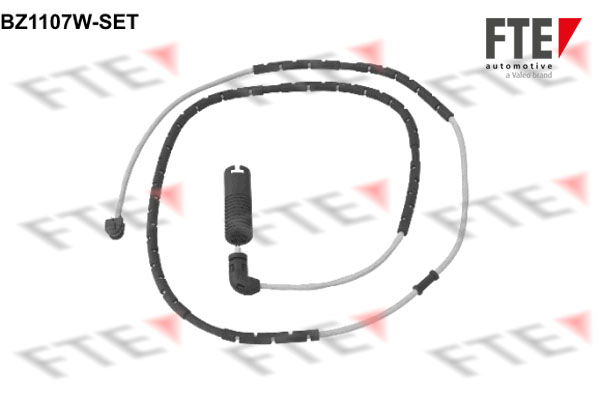 Contact d'avertissement, usure des plaquettes de frein