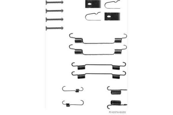 Kit d'accessoires, mâchoire de frein