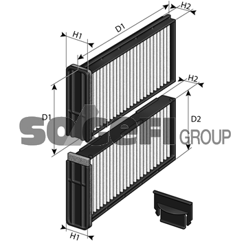 Filtre, air de l'habitacle