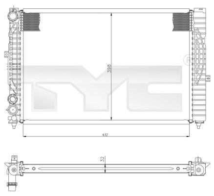 Radiateur, refroidissement du moteur