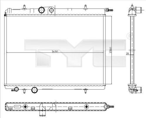 Radiateur, refroidissement du moteur