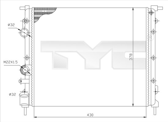 Radiateur, refroidissement du moteur