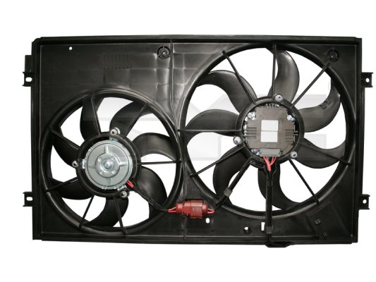 Ventilateur, refroidissement du moteur