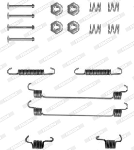 Kit d'accessoires, mâchoire de frein