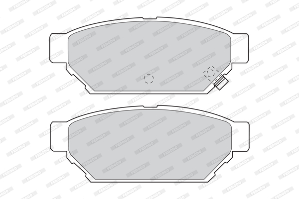 Kit de plaquettes de frein, frein à disque