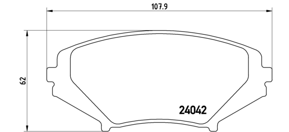 Kit de plaquettes de freins de haute performance