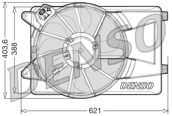 Ventilateur, refroidissement du moteur