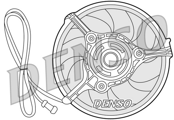 Ventilateur, refroidissement du moteur