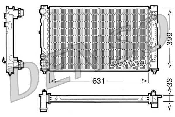 Radiateur, refroidissement du moteur