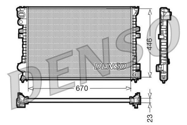 Radiateur, refroidissement du moteur