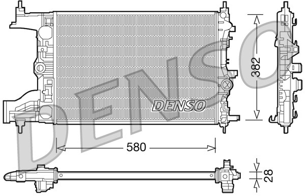 Radiateur, refroidissement du moteur