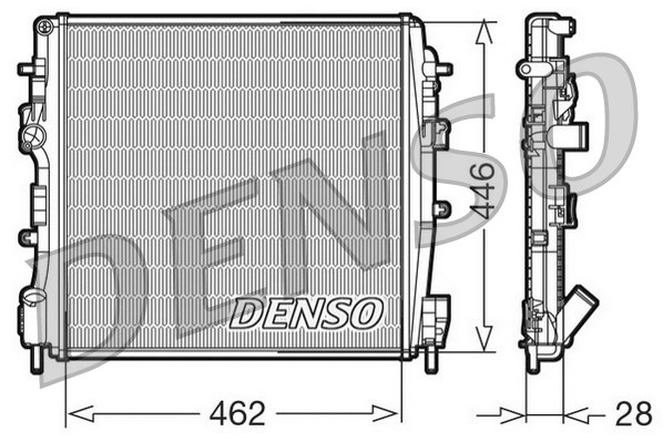 Radiateur, refroidissement du moteur