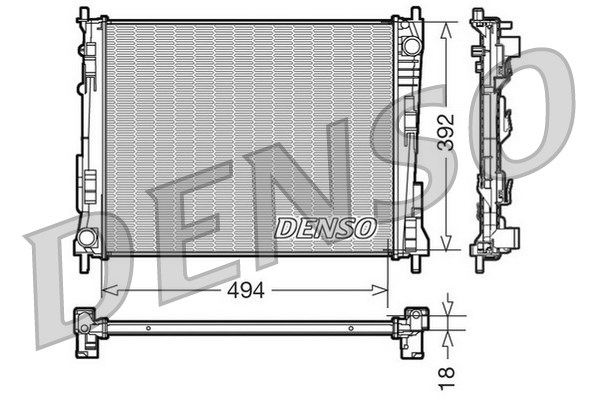 Radiateur, refroidissement du moteur