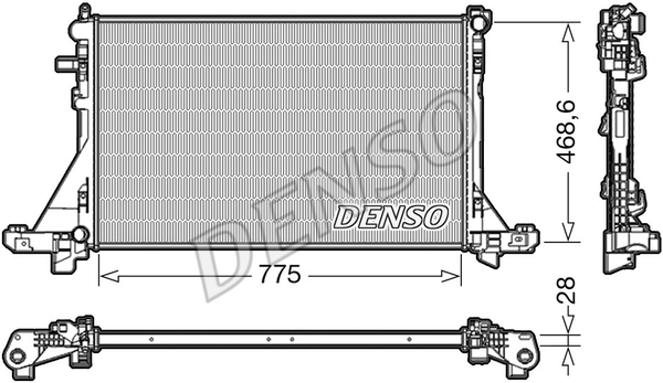 Radiateur, refroidissement du moteur