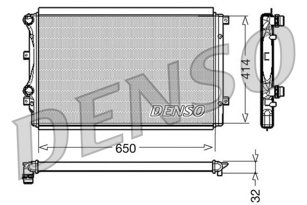 Radiateur, refroidissement du moteur