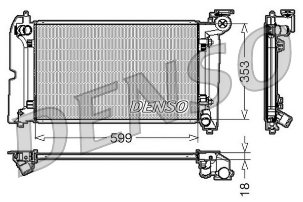 Radiateur, refroidissement du moteur