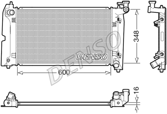 Radiateur, refroidissement du moteur