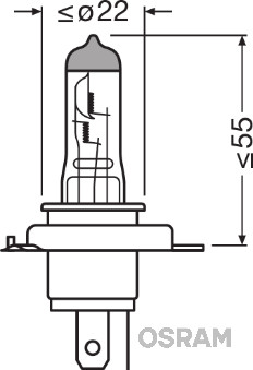 Ampoule, projecteur longue portée