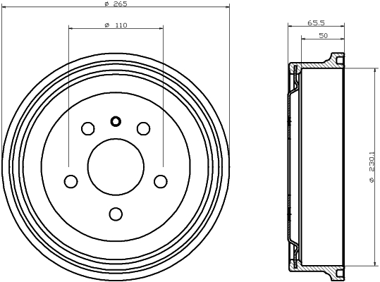 Tambour de frein