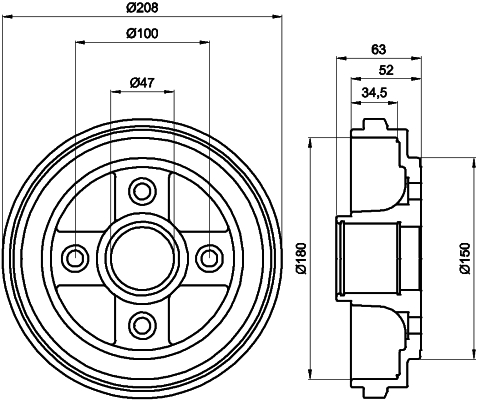 Tambour de frein