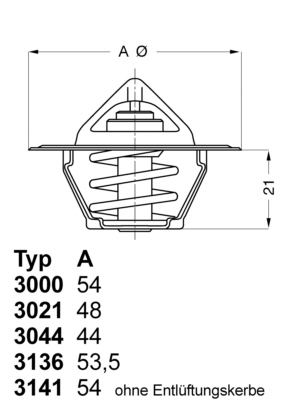 Thermostat d'eau