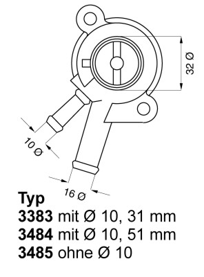 Thermostat d'eau