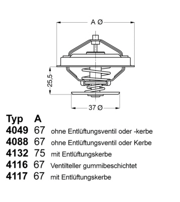 Thermostat d'eau