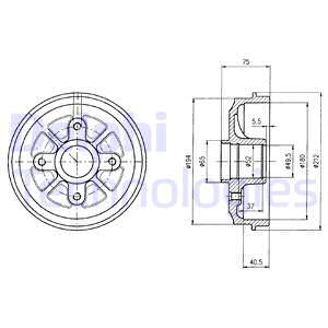 Tambour de frein