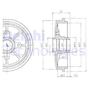 Tambour de frein