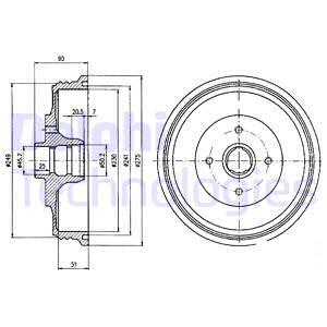 Tambour de frein