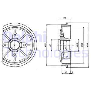 Tambour de frein