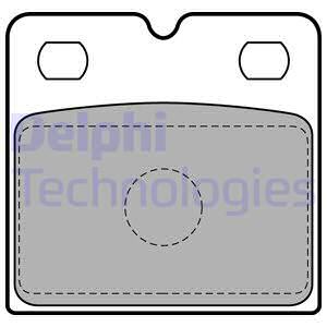 Kit de plaquettes de frein, disque de frein de stationnement