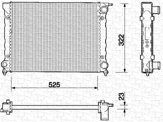 Radiateur, refroidissement du moteur