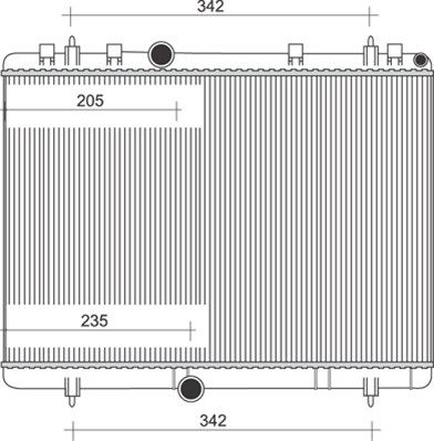 Radiateur, refroidissement du moteur