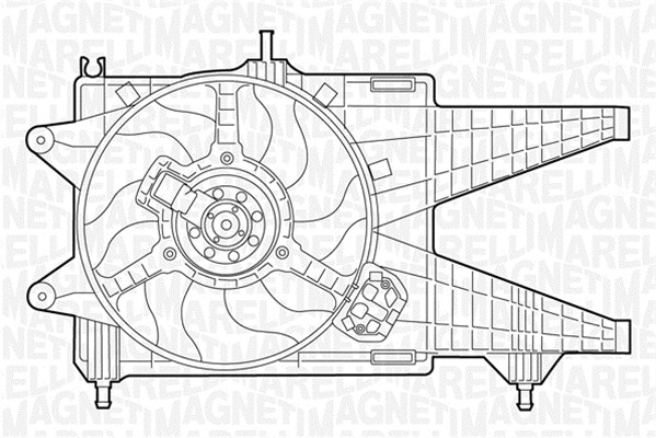 Ventilateur, refroidissement du moteur