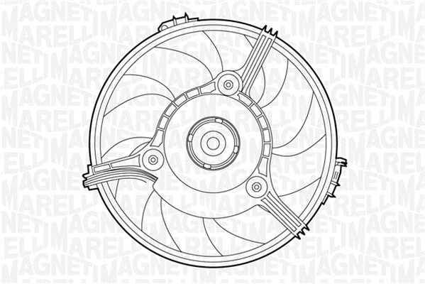 Ventilateur, refroidissement du moteur