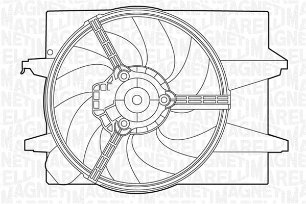 Ventilateur, refroidissement du moteur