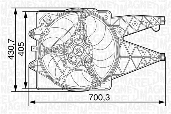 Ventilateur, refroidissement du moteur